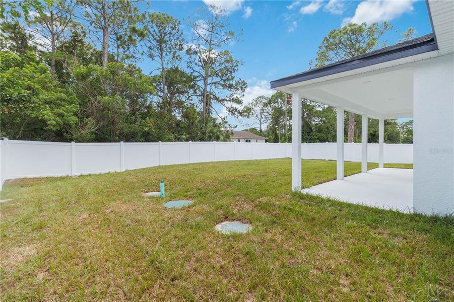 Exterior details and patio area of a home in , Palm Bay (Image 20). Exterior details and patio area of a home in , Palm Bay (Image 20).