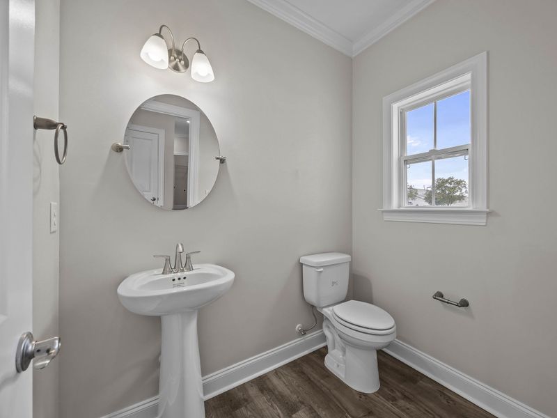 Furnished interior view inside a new home in The Villas at Langston Farms, Winterville (Image 10).