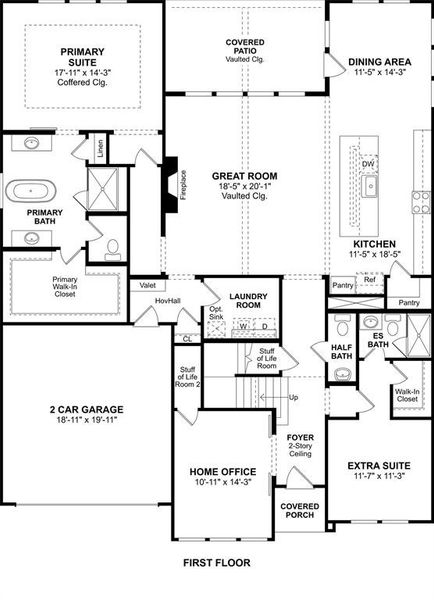 2D floor plan layout of this home in Wellington, Haslet, TX (Image 4). 2D floor plan layout of this home in Wellington, Haslet, TX (Image 4).