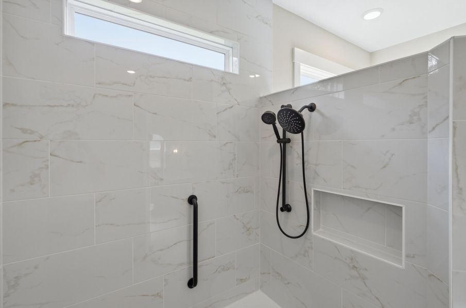 Close-up of interior finishes inside a home in The Bluffs On the Cape Fear, Leland (Image 21).