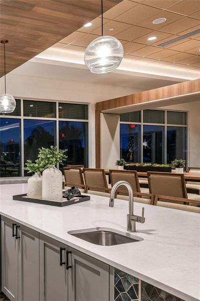Furnished interior view inside a new home in Esplanade at Wiregrass Ranch, Wesley Chapel (Image 3).