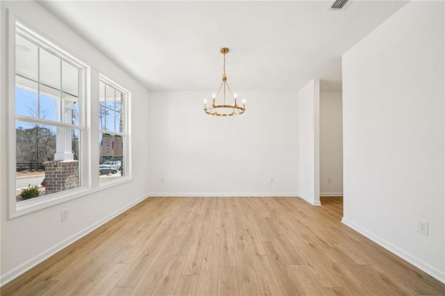 Spacious, unfurnished interior of a new home in The Estates at Casteel, Bethlehem (Image 31).