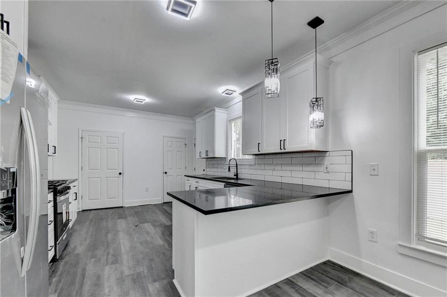 Furnished interior view inside a new home in , Snellville (Image 13). Furnished interior view inside a new home in , Snellville (Image 13).