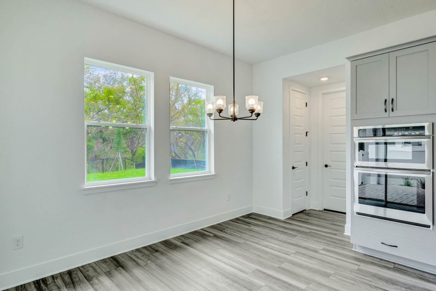 Representative furnished interior of a home built from the Faulkner by Rockwell Homes in Northlake At Ovation, Winter Garden (Image 9).