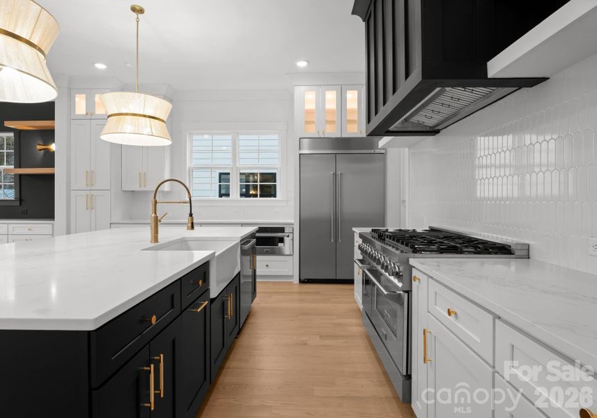 Furnished interior view inside a new home in , Charlotte (Image 8).