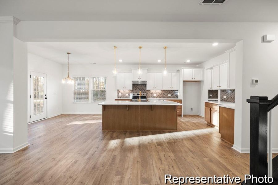 Furnished interior view inside a new home in , Ravenel (Image 5).