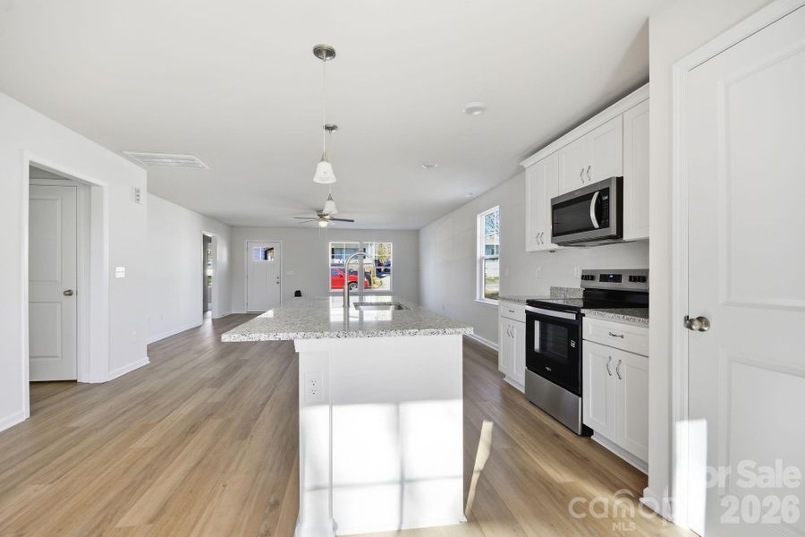 Furnished interior view inside a new home in , Salisbury (Image 12).