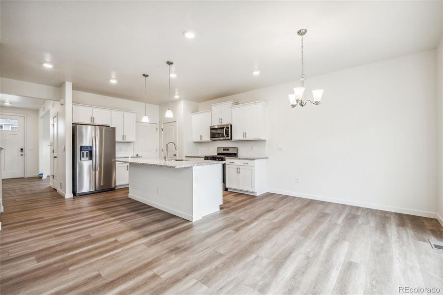 Spacious, unfurnished interior of a new home in Spring Valley Ranch, Elizabeth (Image 11).