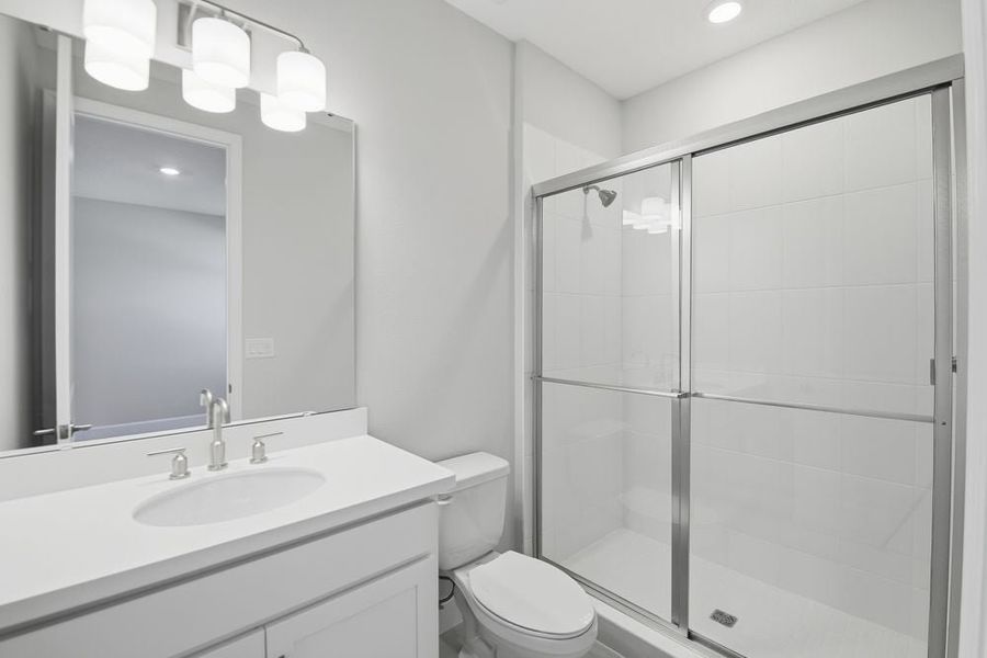 Furnished interior view inside a new home in Harvest at Ovation, Winter Garden (Image 32). Furnished interior view inside a new home in Harvest at Ovation, Winter Garden (Image 32).