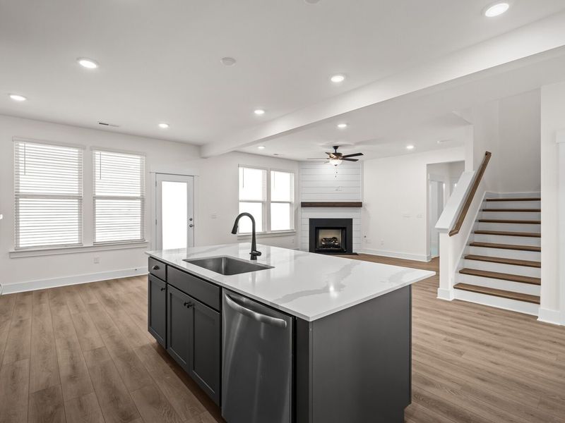 Furnished interior view inside a new home in Woods Crossing, Gallatin (Image 14).