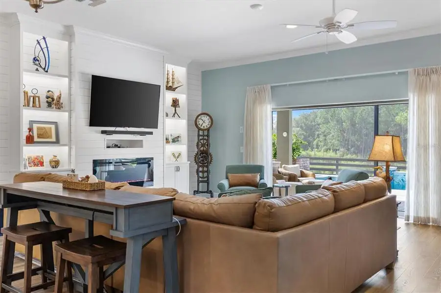 Furnished interior view inside a new home in , The Villages (Image 13).