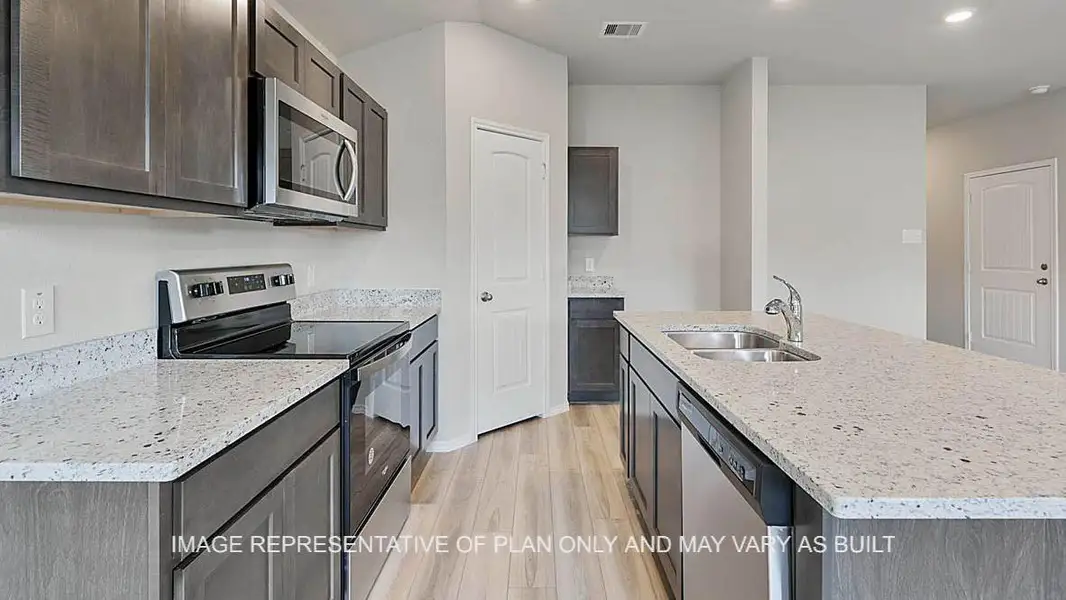 Furnished interior view inside a new home in Pleasant Hill, Bryan (Image 3).