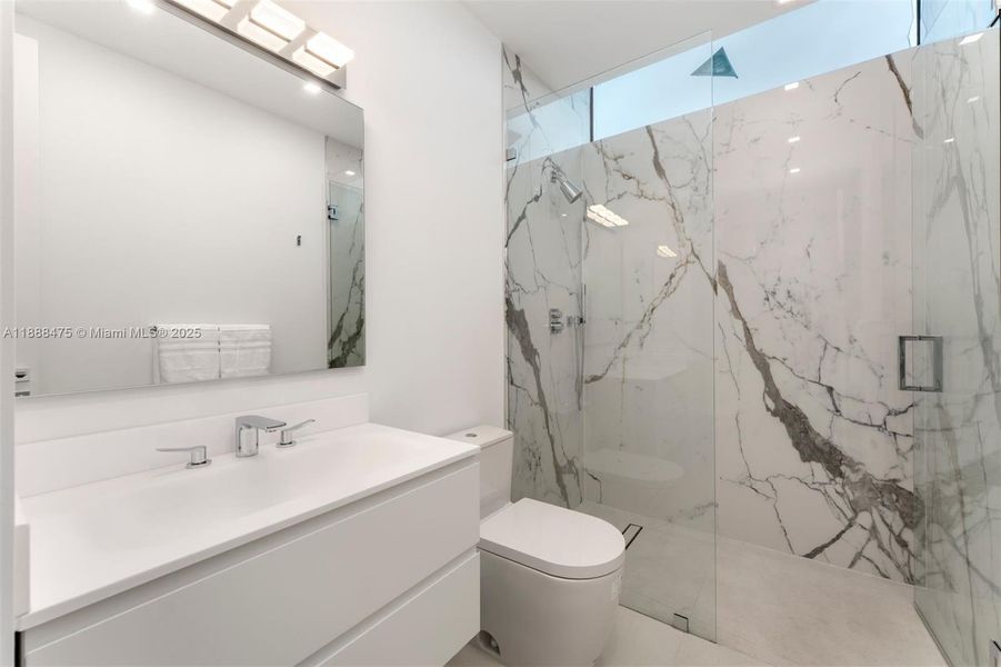 Furnished interior view inside a new home in , Miami Beach (Image 12). Furnished interior view inside a new home in , Miami Beach (Image 12).