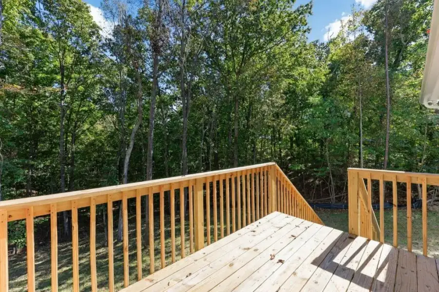 Exterior details and patio area of a home in , Lula (Image 27).