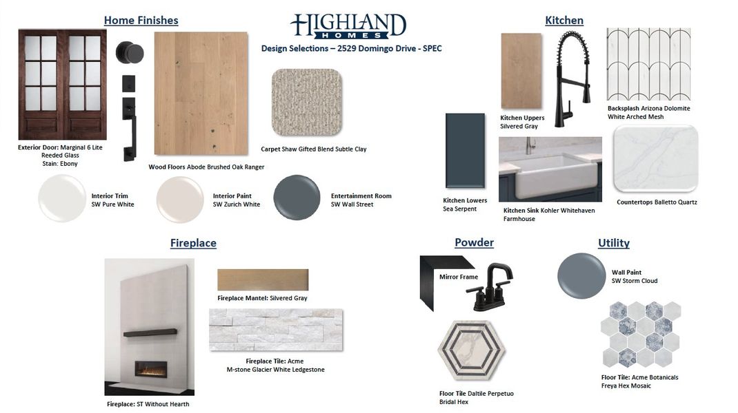 Sample of building materials used in homes in Walsh, Aledo (Image 60). Sample of building materials used in homes in Walsh, Aledo (Image 60).