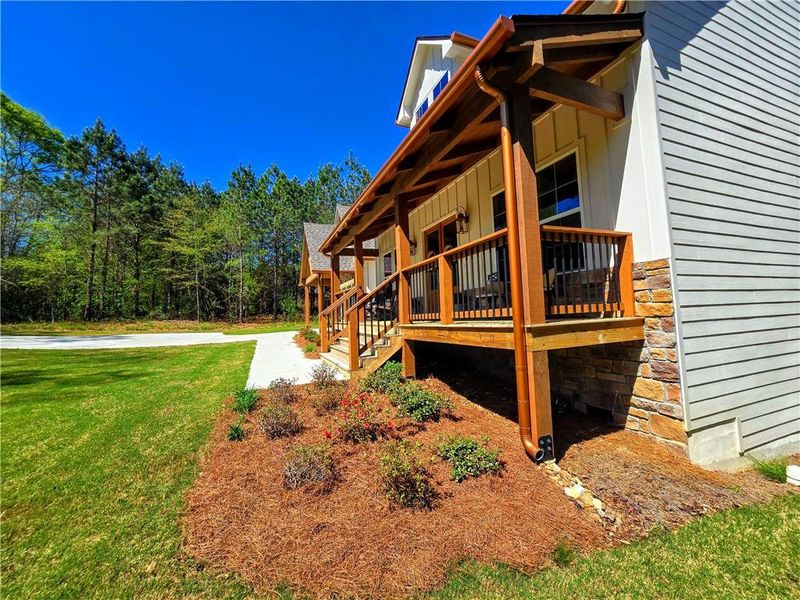 Exterior details and patio area of a home in , Temple (Image 39).