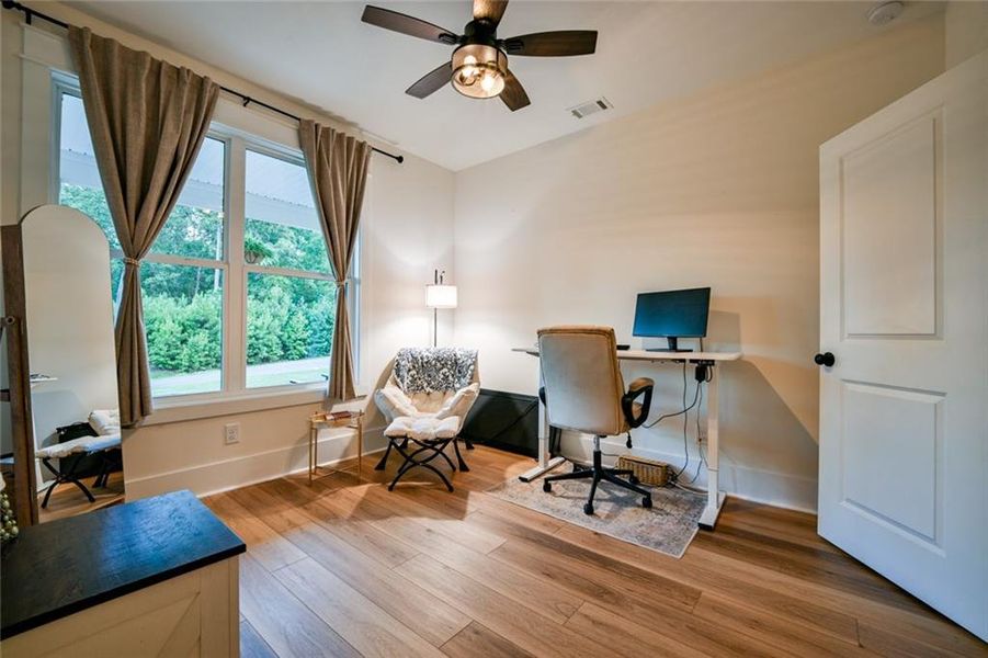 Furnished interior view inside a new home in , Monticello (Image 14).
