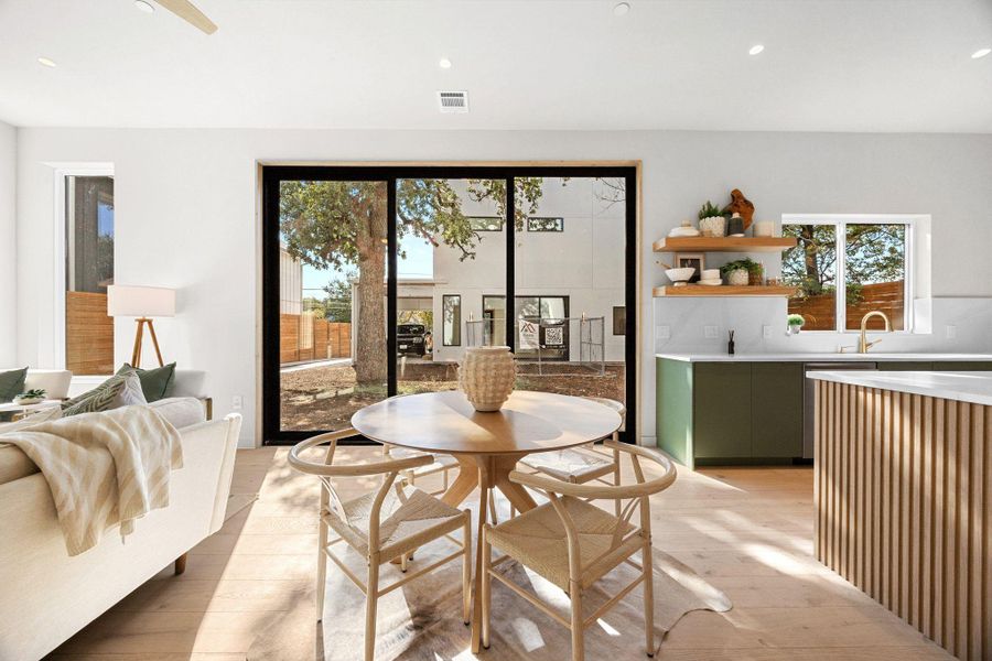 Furnished interior view inside a new home in , Austin (Image 24).