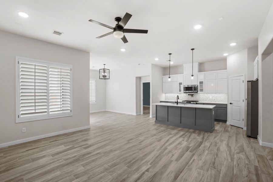 Representative furnished interior of a home built from the Cap Rock by LEH. Homes in Tierra Del Este 91, El Paso (Image 12).