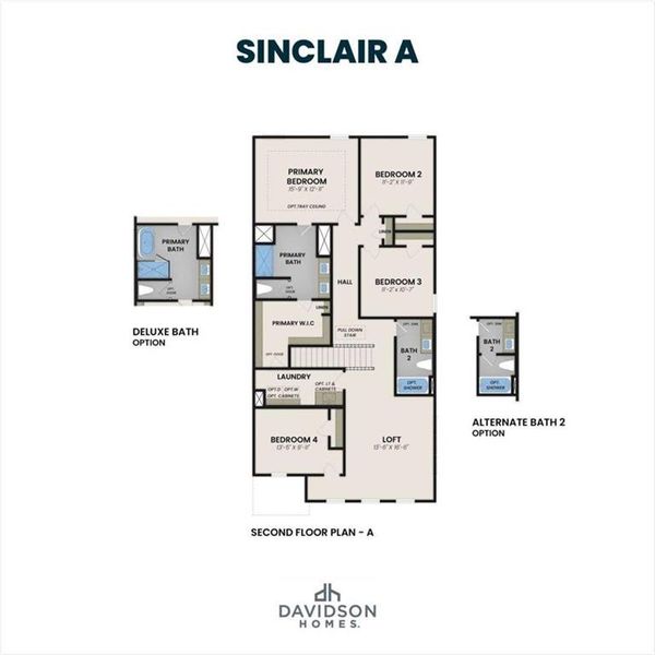 2D floor plan layout of this home in Cedar Farms, Winder, GA (Image 3). 2D floor plan layout of this home in Cedar Farms, Winder, GA (Image 3).