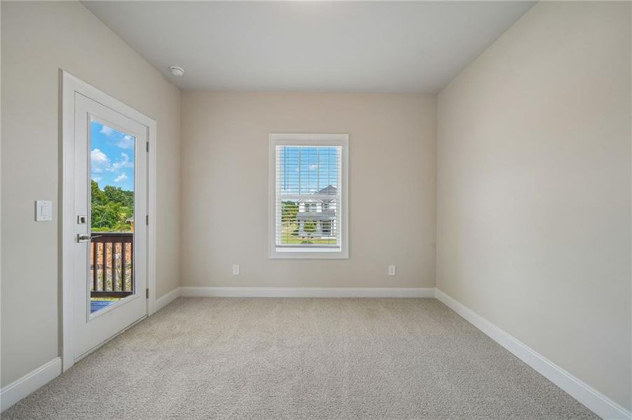 Spacious, unfurnished interior of a new home in River Pointe, Monroe (Image 40).