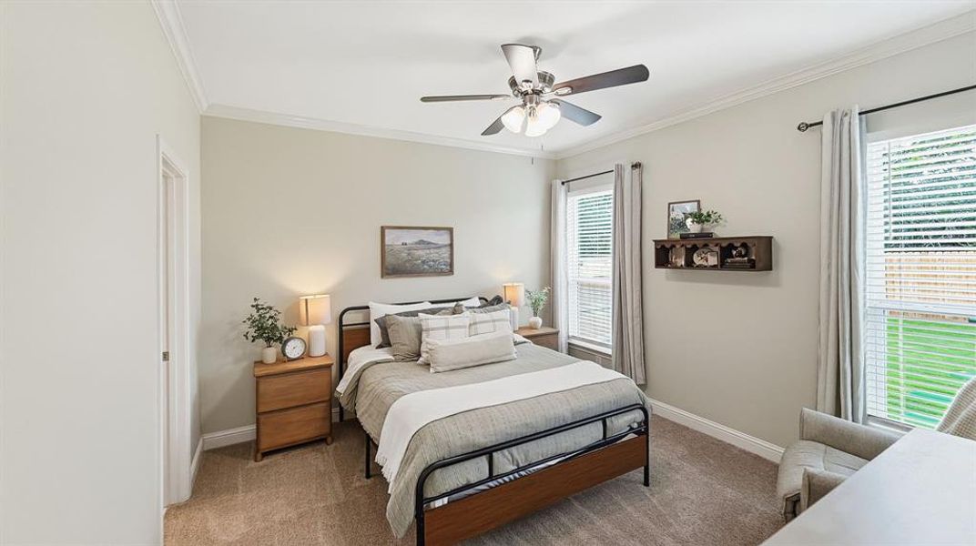 Furnished interior view inside a new home in , Granbury (Image 38). Furnished interior view inside a new home in , Granbury (Image 38).