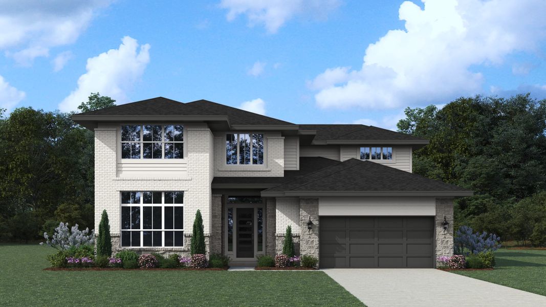 Sitterle Homes Houston Rosebud Stewart's Forest Conroe