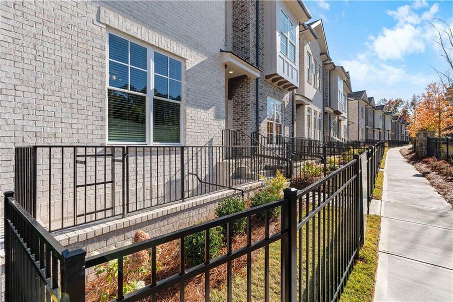 Exterior details and patio area of a home in , Johns Creek (Image 3).