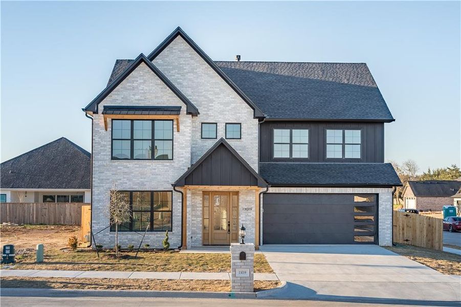 Front exterior of a new home in , Woodway, TX, highlighting curb appeal (Image 2). Front exterior of a new home in , Woodway, TX, highlighting curb appeal (Image 2).