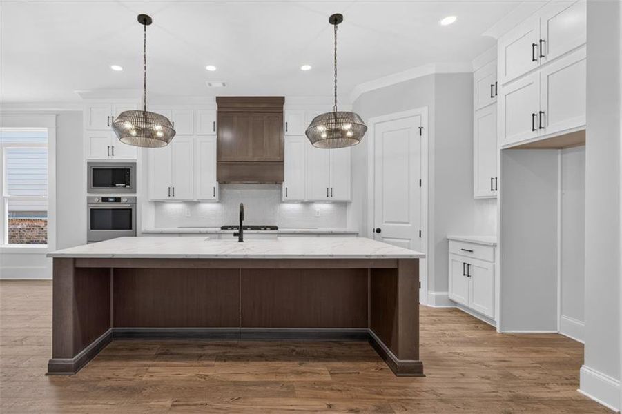 Furnished interior view inside a new home in , Flowery Branch (Image 16). Furnished interior view inside a new home in , Flowery Branch (Image 16).