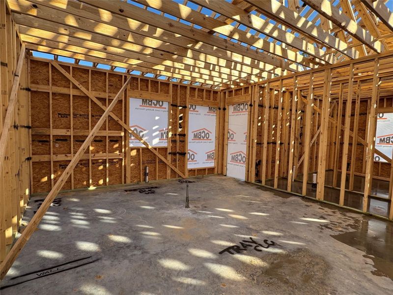 In-progress construction of a new home in , Brookeland, TX (Image 8).