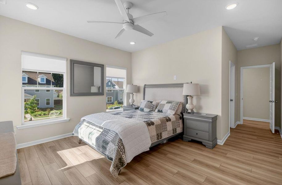 Furnished interior view inside a new home in Nexton, Summerville (Image 35). Furnished interior view inside a new home in Nexton, Summerville (Image 35).
