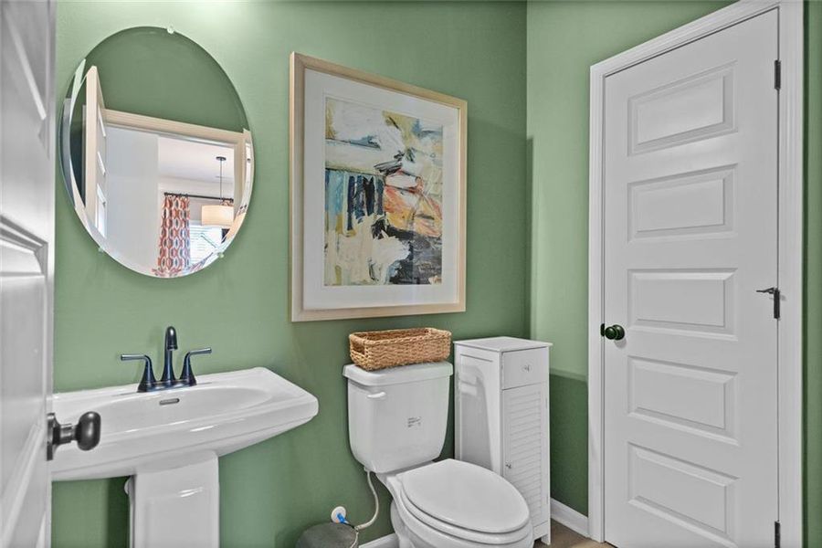 Furnished interior view inside a new home in Glen at Cave Springs, Douglasville (Image 5).