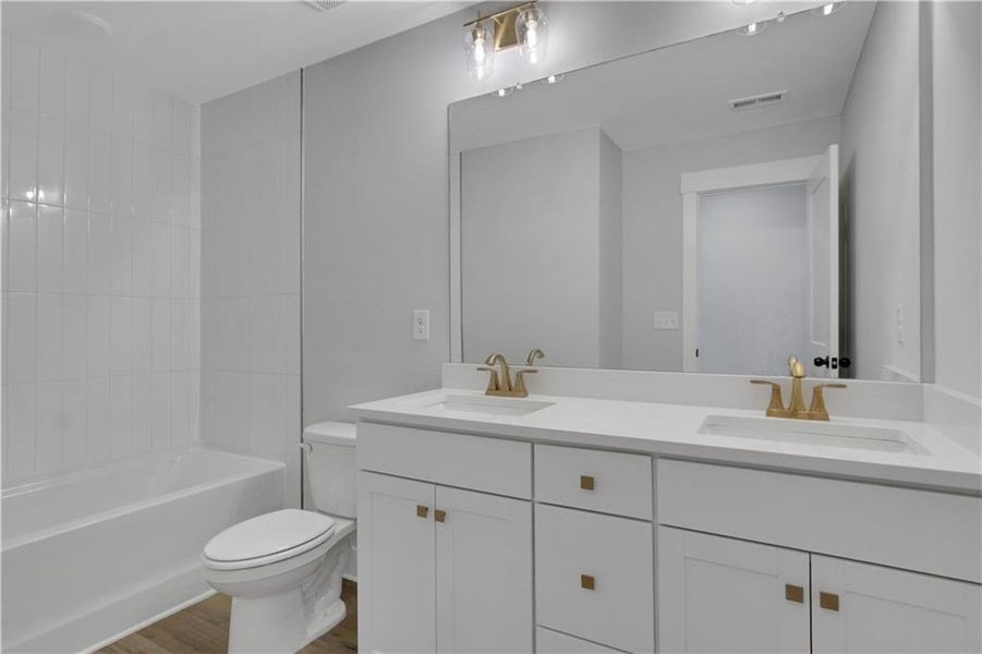 Furnished interior view inside a new home in Marble Tree, Ball Ground (Image 13).