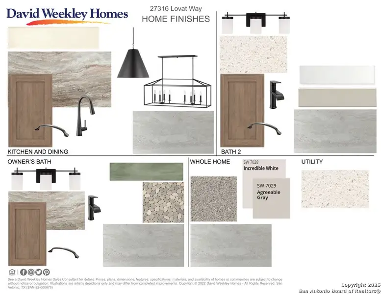Sample of building materials used in homes in Windsong - Reserve Series, Boerne (Image 3). Sample of building materials used in homes in Windsong - Reserve Series, Boerne (Image 3).