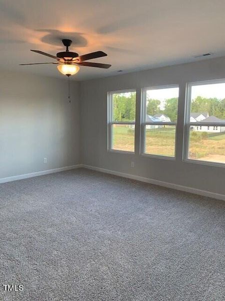 Spacious, unfurnished interior of a new home in Wellers Knoll, Lillington (Image 74).