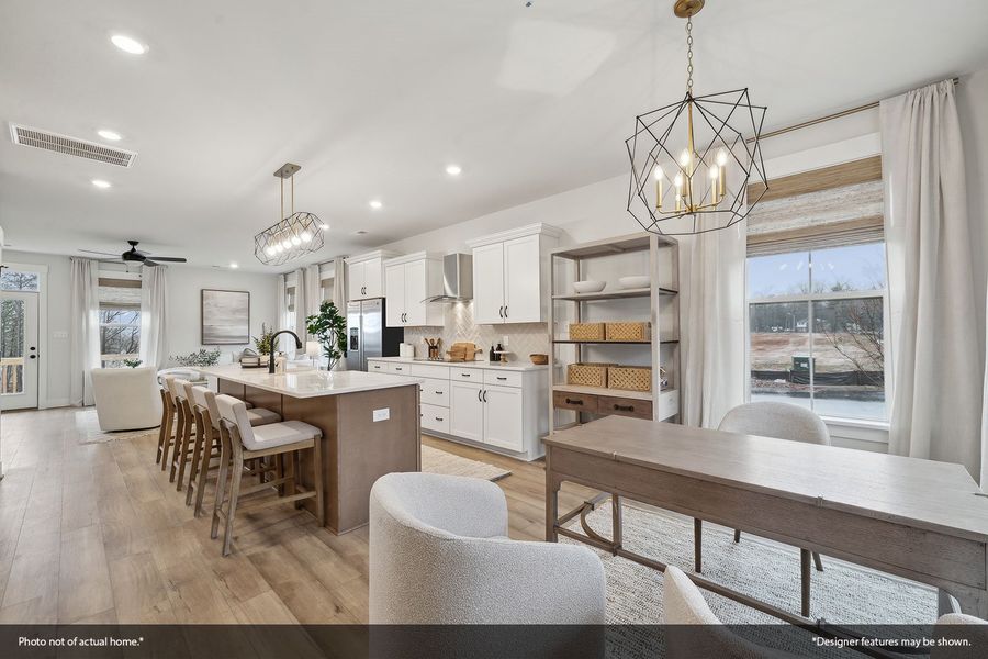 Furnished interior view inside a new home in Avenue One, Castle Hayne (Image 10).