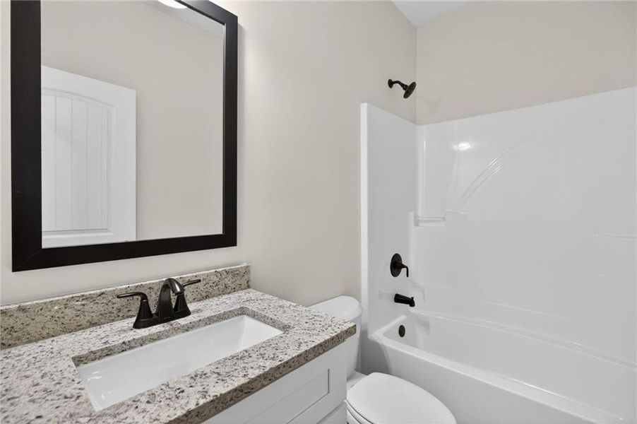 Furnished interior view inside a new home in , Silver Creek (Image 17).