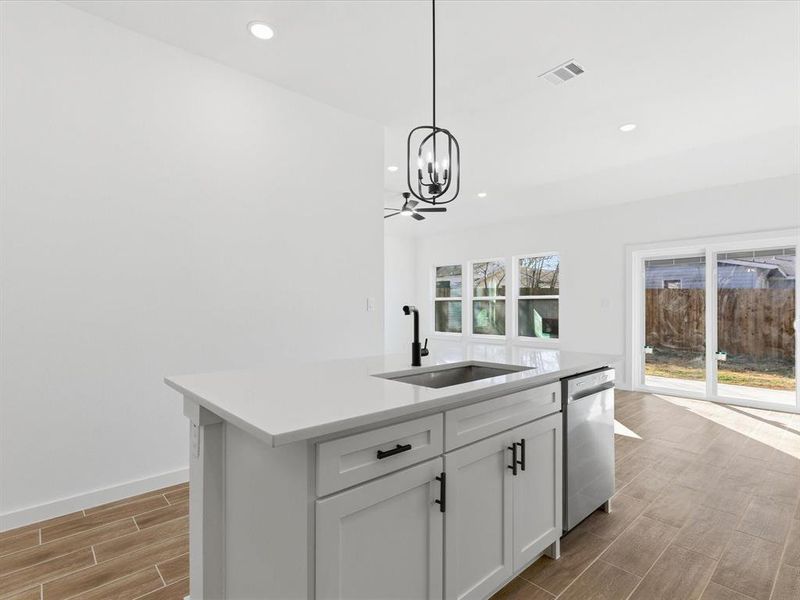 Furnished interior view inside a new home in , Kaufman (Image 7).