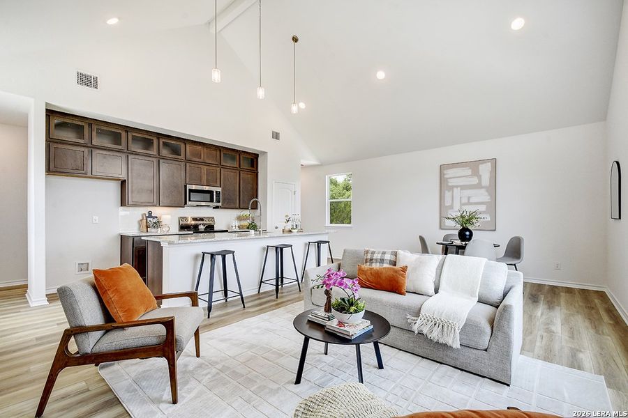 Furnished interior view inside a new home in , Canyon Lake (Image 7).