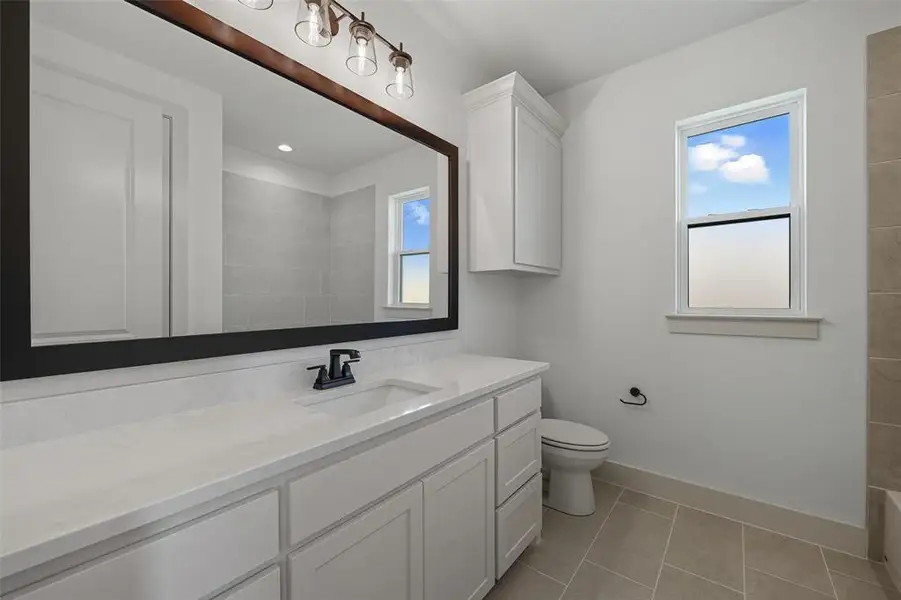 Furnished interior view inside a new home in Eagles Bluff, Willow Park (Image 10).