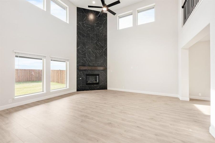 Spacious, unfurnished interior of a new home in Ridge Ranch Classic 60, Mesquite (Image 20).