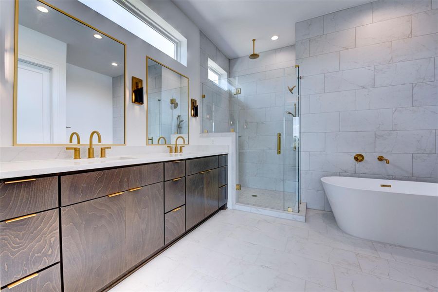 Furnished interior view inside a new home in , Houston (Image 27). Furnished interior view inside a new home in , Houston (Image 27).