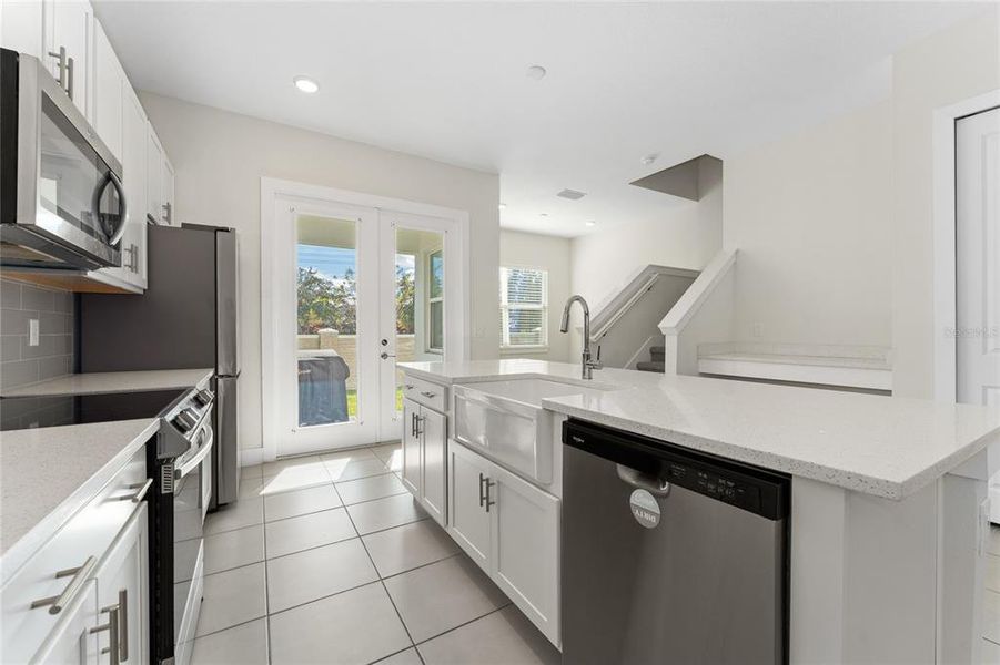 Furnished interior view inside a new home in Brentwood Landing, Oviedo (Image 8).