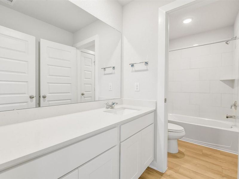 Furnished interior view inside a new home in Liberty Estates, Cleveland (Image 13). Furnished interior view inside a new home in Liberty Estates, Cleveland (Image 13).