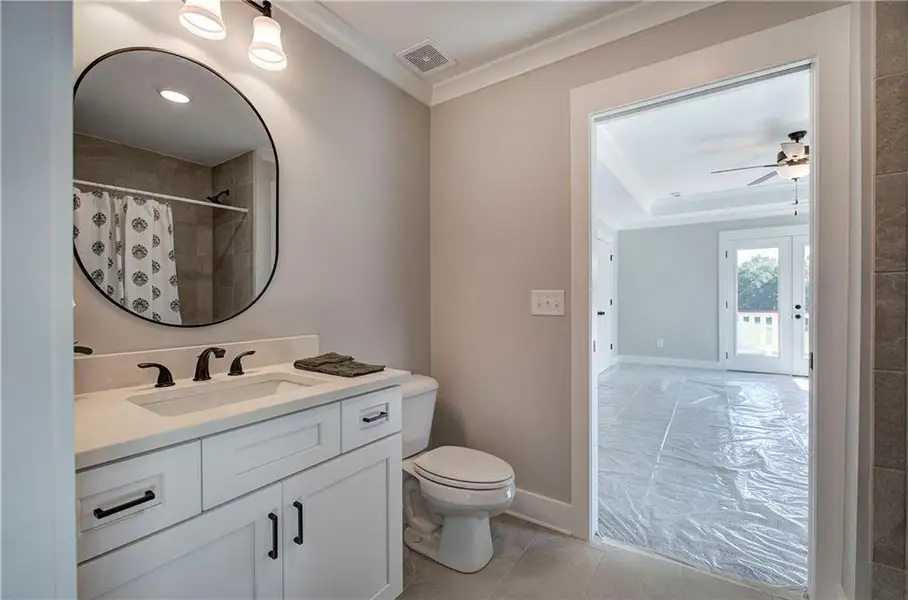 Furnished interior view inside a new home in , Euharlee (Image 16).