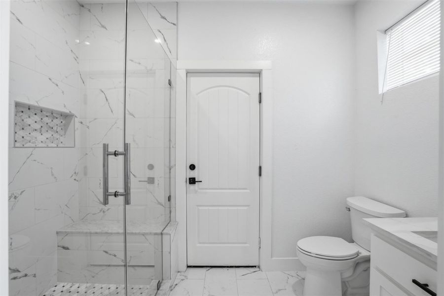 Furnished interior view inside a new home in , Houston (Image 13).