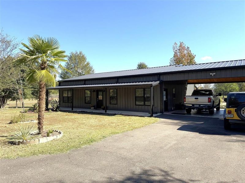 Exterior details and patio area of a home in , Winnsboro (Image 2). Exterior details and patio area of a home in , Winnsboro (Image 2).