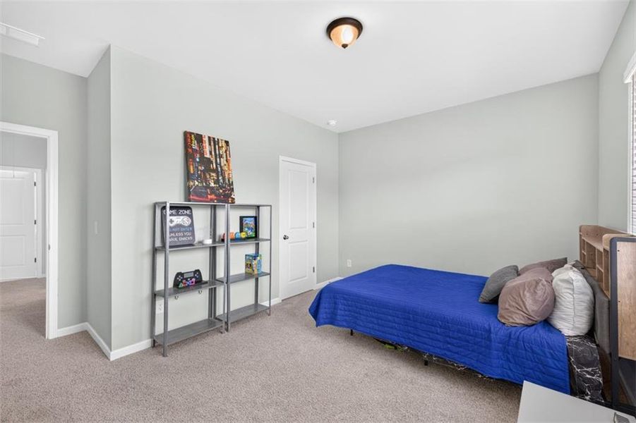 Furnished interior view inside a new home in Porches at Mobley Lake, Dacula (Image 39).