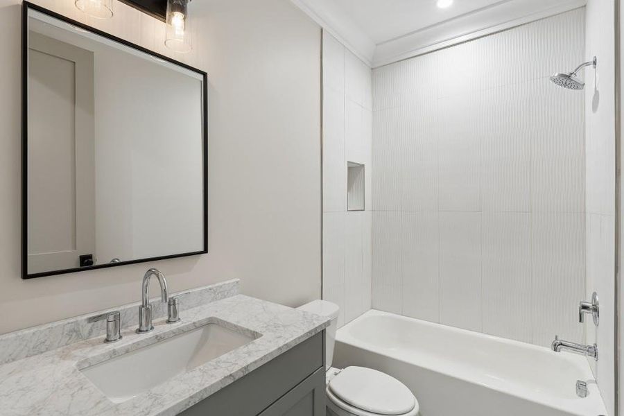 Furnished interior view inside a new home in , Atlanta (Image 13). Furnished interior view inside a new home in , Atlanta (Image 13).